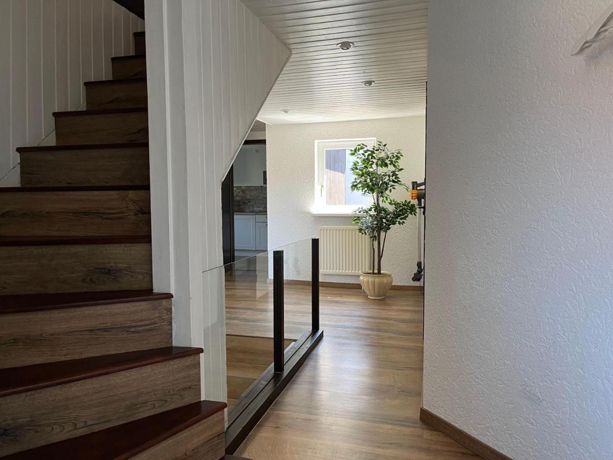 Saechsische-Schweiz-Ferienhaus-Wohnung-1-Mit-Elbblick-Sauna-Und-Kamin Königstein an der Elbe Exterior foto